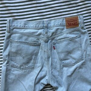 Levi's low-pro straight jeans